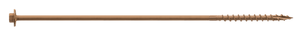 Image of Strong-Drive® SDWH TIMBER-HEX Screw 0.195" x 8", DB Coating, Tan  SDWH19800DB-R12, 12/Box