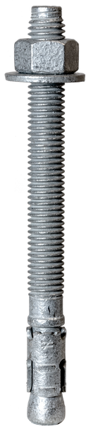 3/4" x 8-1/2" Strong-Bolt® 2 Wedge Anchor Mechanically Galvanized  STB2-75812MGR10, 10/Box image.