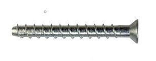 Picture of 1/4" x 3-1/2" Simpson Strong-Tie Titen HD Countersunk Head  Heavy-Duty Screw Anchor Zinc Plated - THDB25312CS, 50/Box