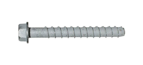 Picture of 5/8" x 5" Simpson Strong-Tie Titen HD Screw Anchor Mechanically Galvanized - THDB62500HMG, 10/Box