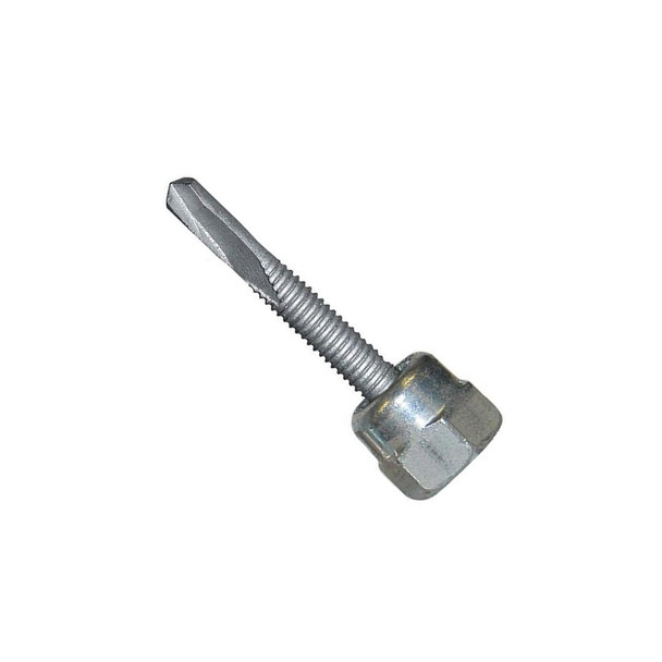 Picture of Sammys® 3/8" Vertical Threaded Rod Anchor for Steel, 3/8"-16 Rod Size, 1/4"-14 x 2" Screw Size - DST 20 - 8042957, 25/Box