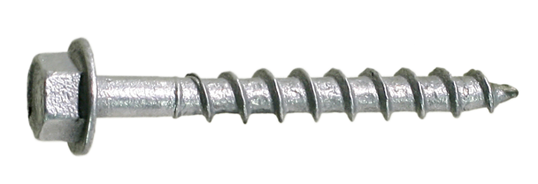 Image of Strong-Drive® SD CONNECTOR Screw #10 x 1-1/2" 1/4-Hex Drive, Mechanically Galvanized  SD10112R100, 100/Box